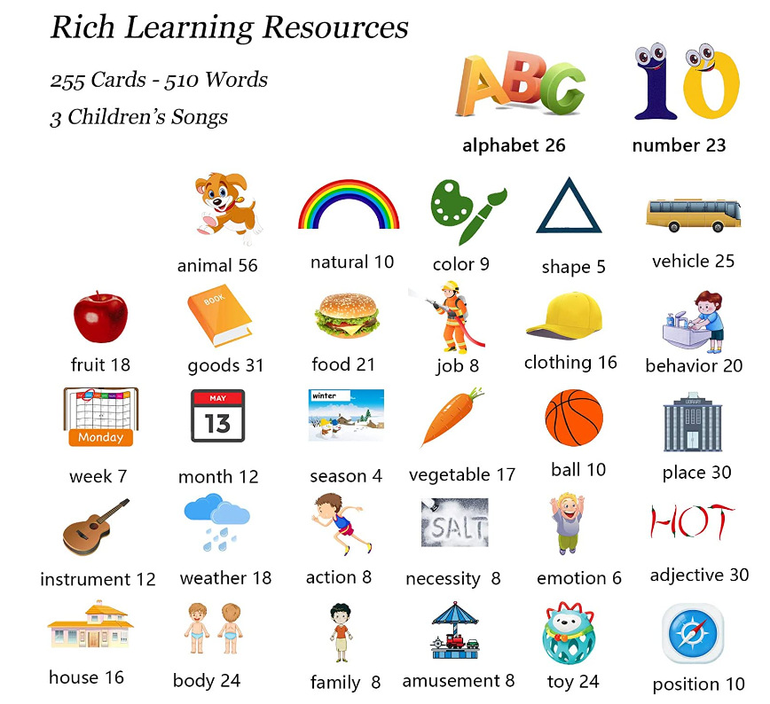 Talking Flashcards - Educational Learning Machine