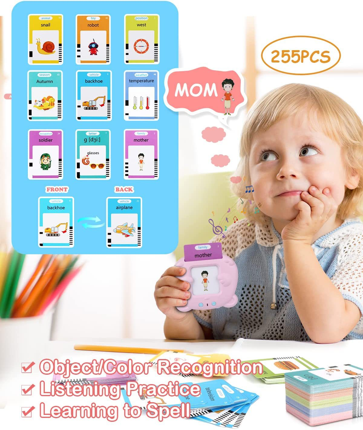 Talking Flashcards - Educational Learning Machine