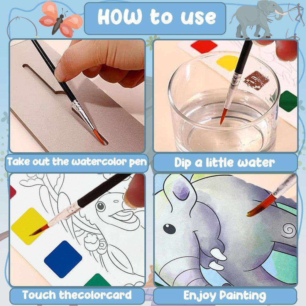 ColorJoy - Watercolor Art Book