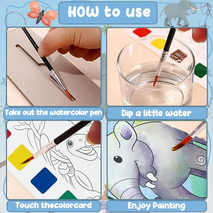 ColorJoy - Watercolor Art Book