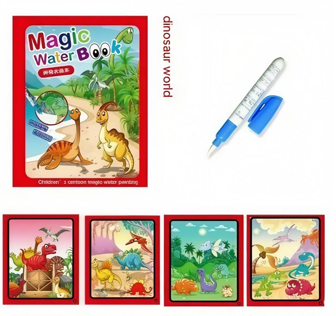 AquaMagic - Water Painting Book