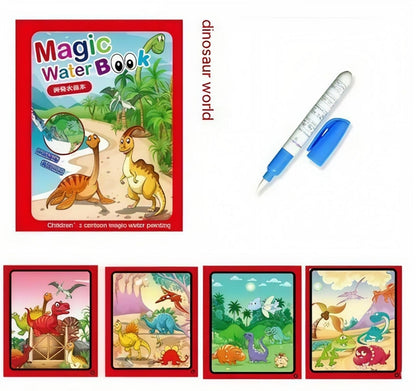 AquaMagic - Water Painting Book