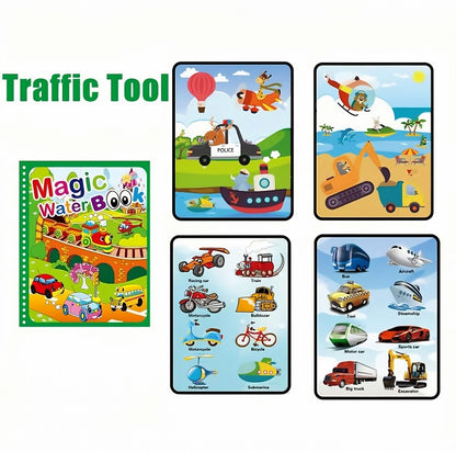 AquaMagic - Water Painting Book