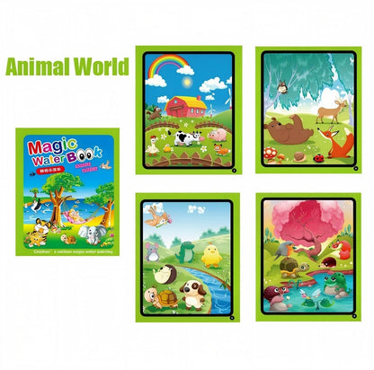 AquaMagic - Water Painting Book