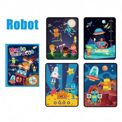 AquaMagic - Water Painting Book